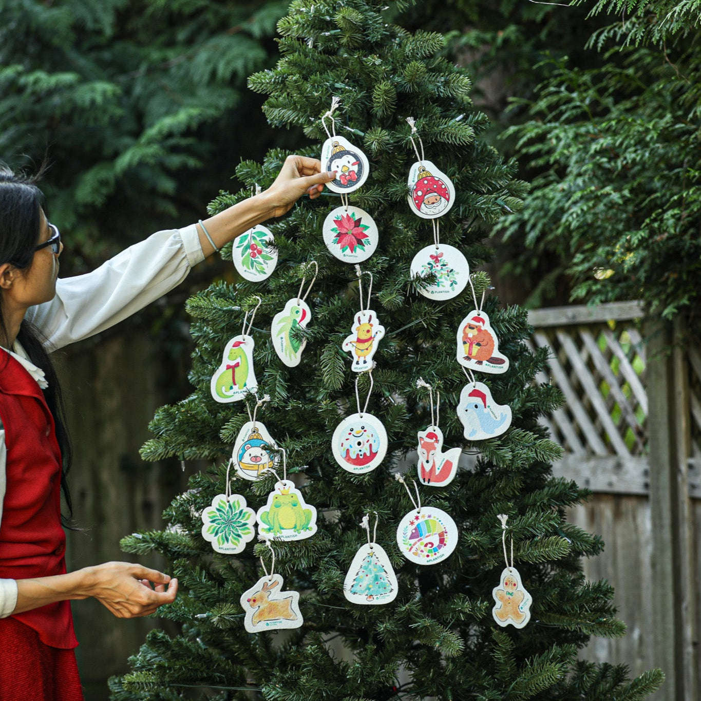 Set of 9 Holiday Ornaments Pop up Sponge (Holiday Exclusive)-1