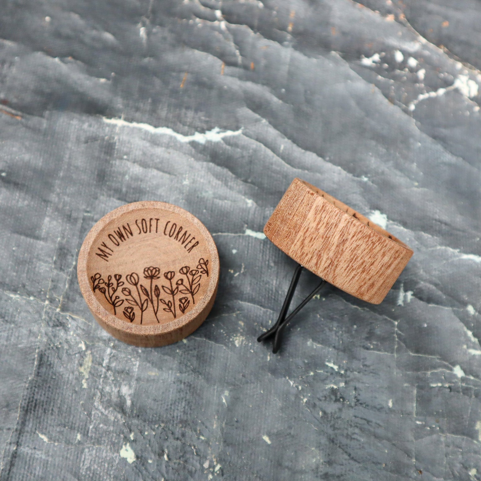 My Own Soft Corner - Wooden Essential Oil Diffuser for Car-2