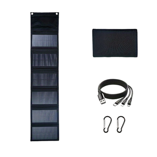 NNETM Foldable 60W Portable Solar Charging Panel-0